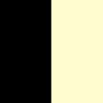 Negro y crema